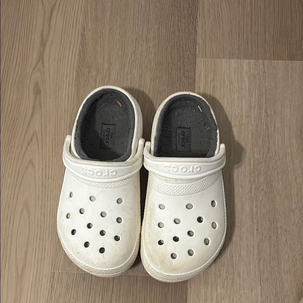 Crocs Kids Classic Clog - White